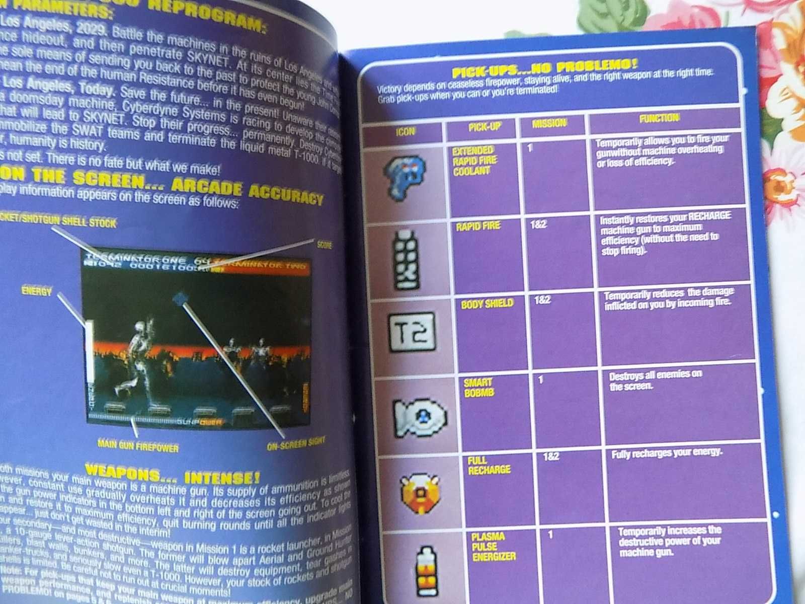T2 - The Arcade Game-instrukcja na Super Nintendo Entertainment System