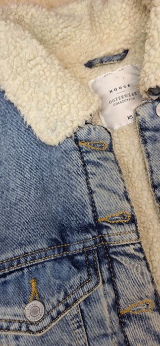 Тепла джинсова куртка