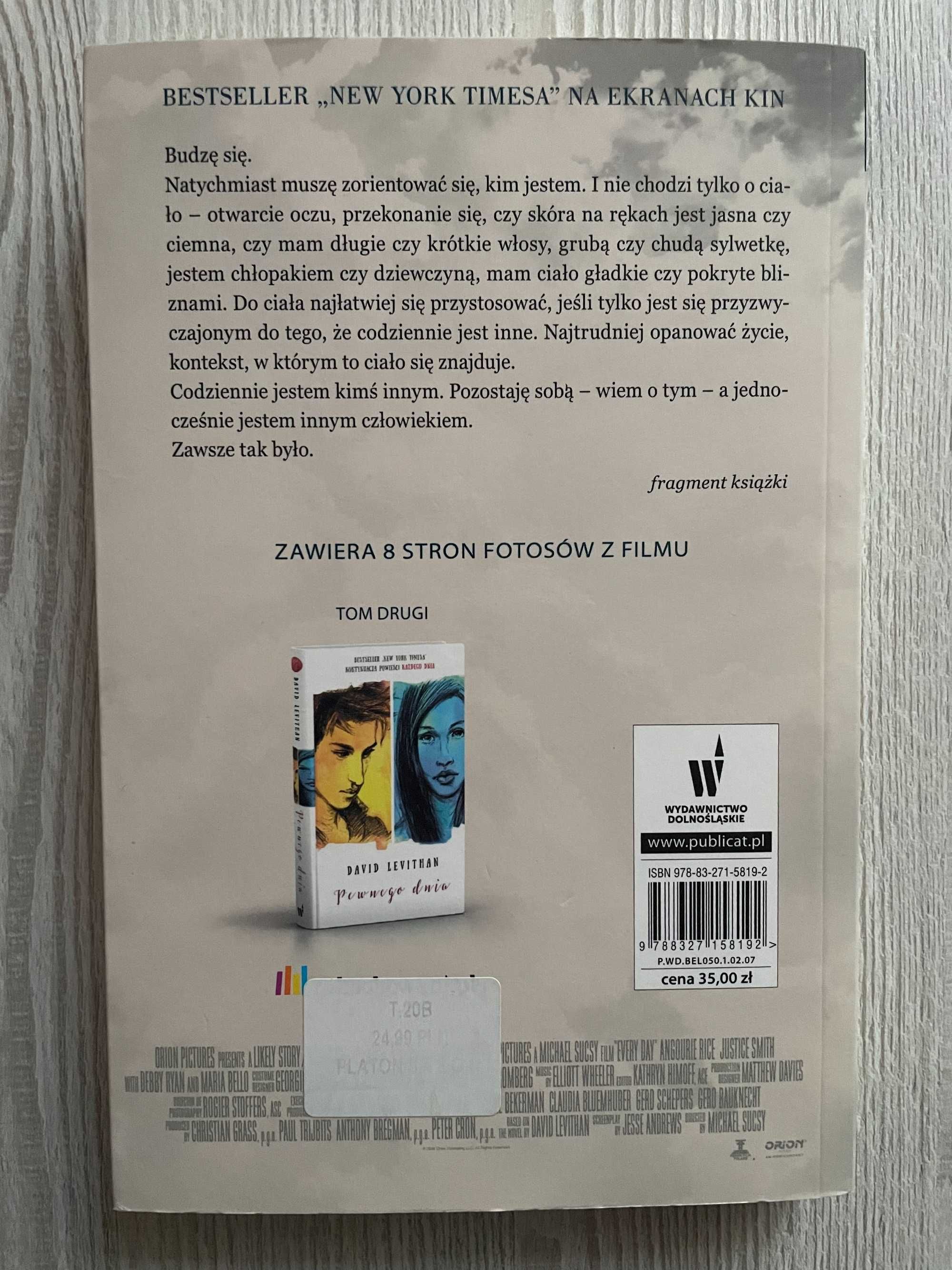 Każdego dnia David Levithan