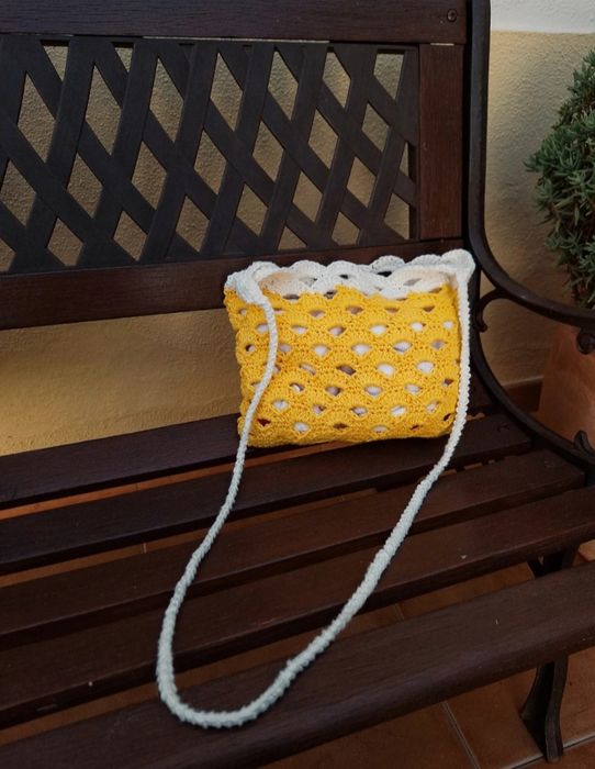 Mala tiracolo crochet