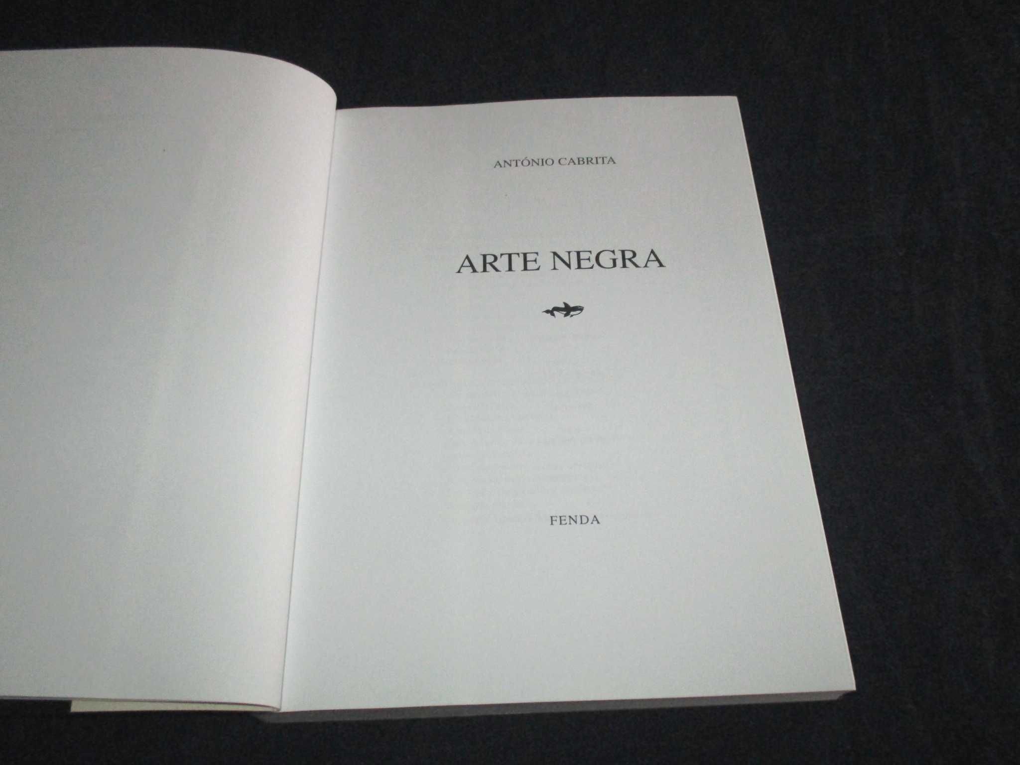 Livro Arte Negra António Cabrita Fenda