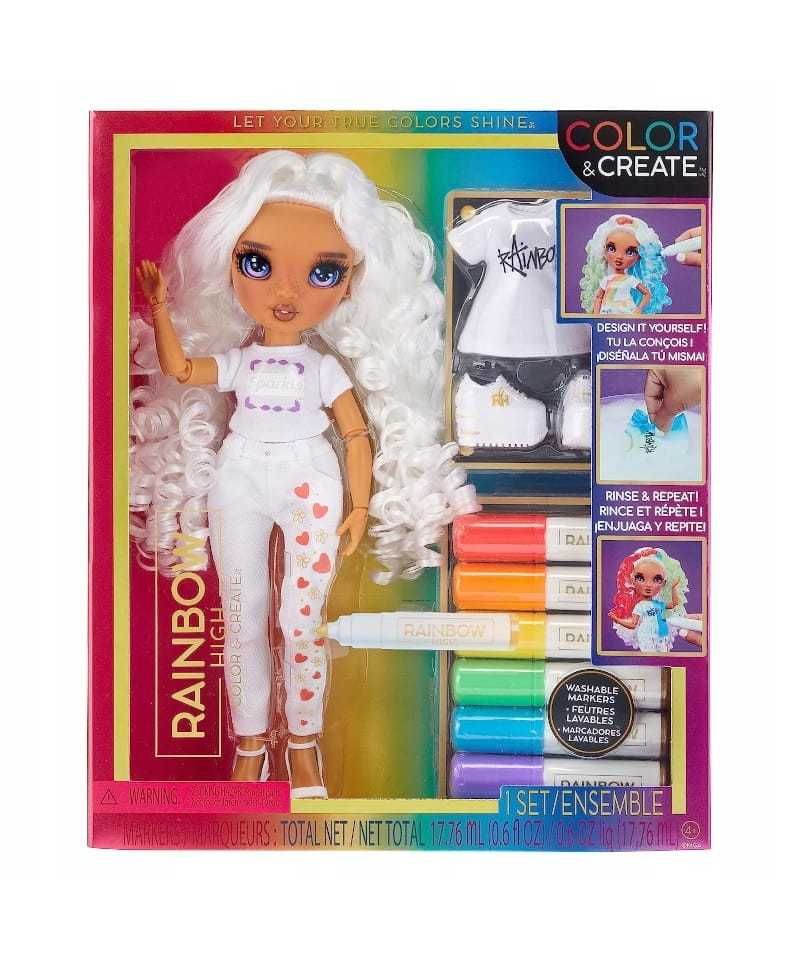 RAINBOW  HIGH - Color & Create - Lalka DIY  594147