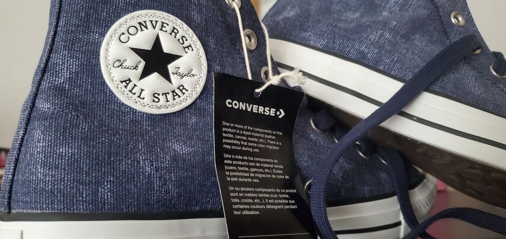 All Star High 'Washed Canvas - Midnight Navy' nº44