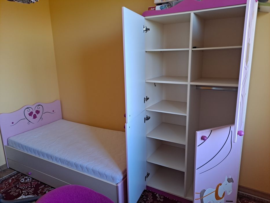 Meble Meblik - komplet dla dziewczynki