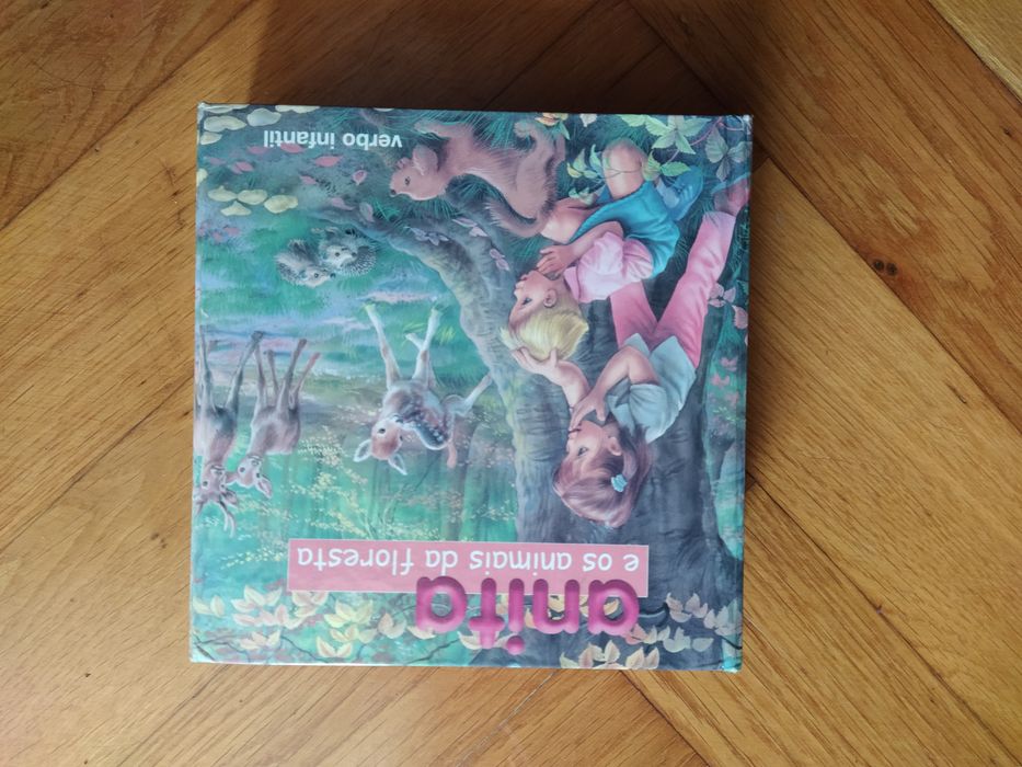 Jogo Livro de Cubos - Anita e os Animais da Floresta