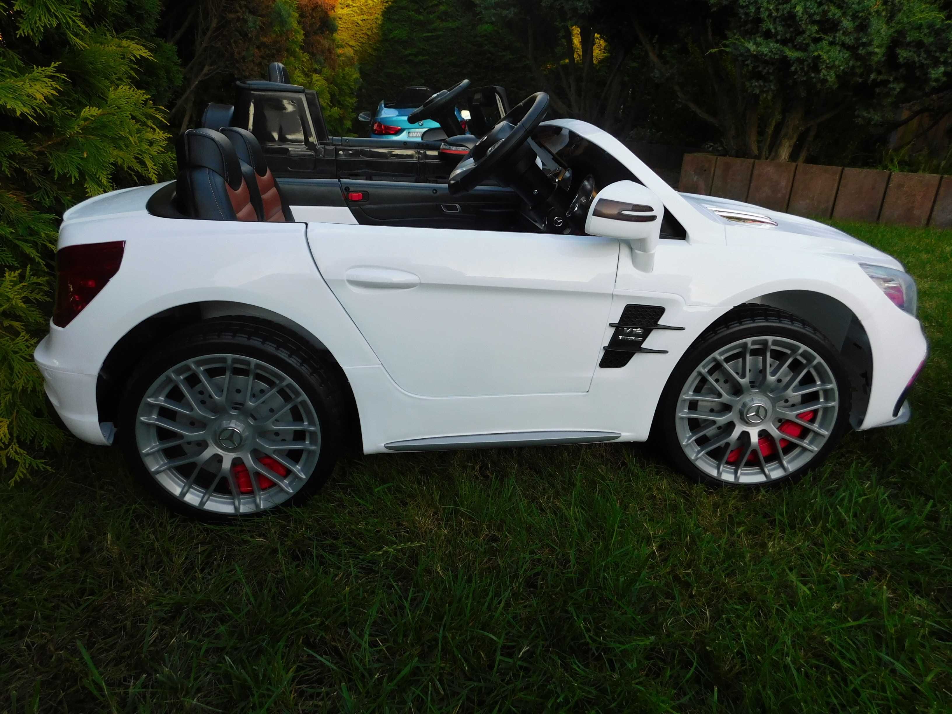 MEGAAUTKA.PL Auto na akumulator MERCEDES SL65 USB+SKÓRA+EVA samochód