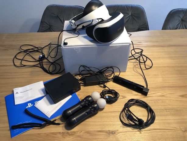 Gogle PS4 VR V2 + kamera + 2x move