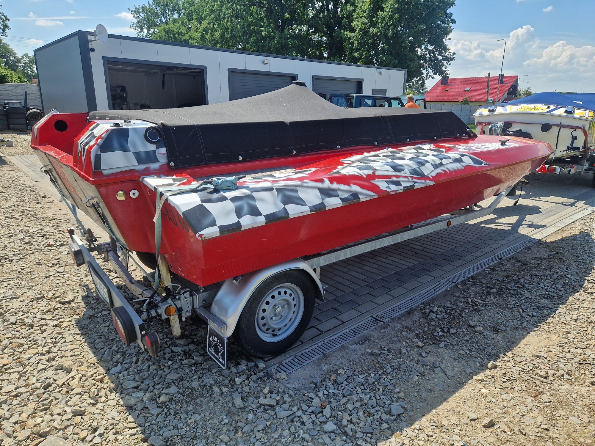 Trimaran Katamaran motorówka szybka Talon 21