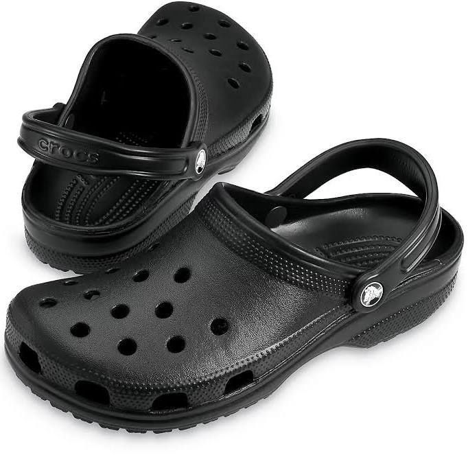 Classic Black Crocs