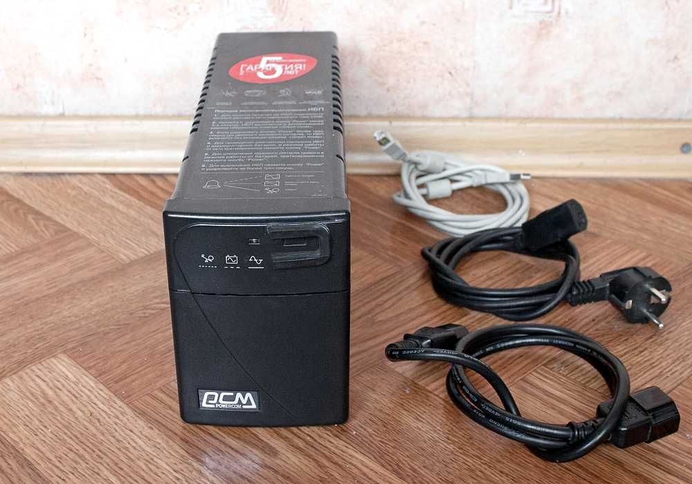‼️ Бесперебойник-Стабилизатор с Грозозащитой RJ45 LAN - PCM BNT-800AP