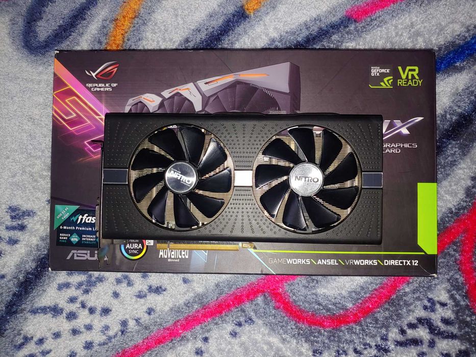 Sapphire Nitro + Radeon RX 580 8GB GDDR5