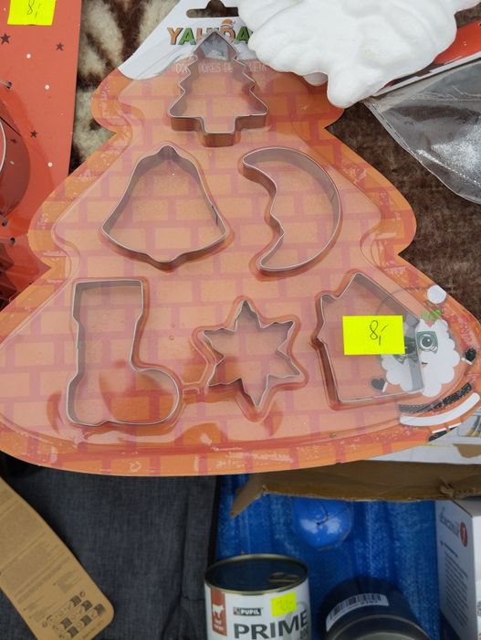 Świąteczny zestaw 6 foremek