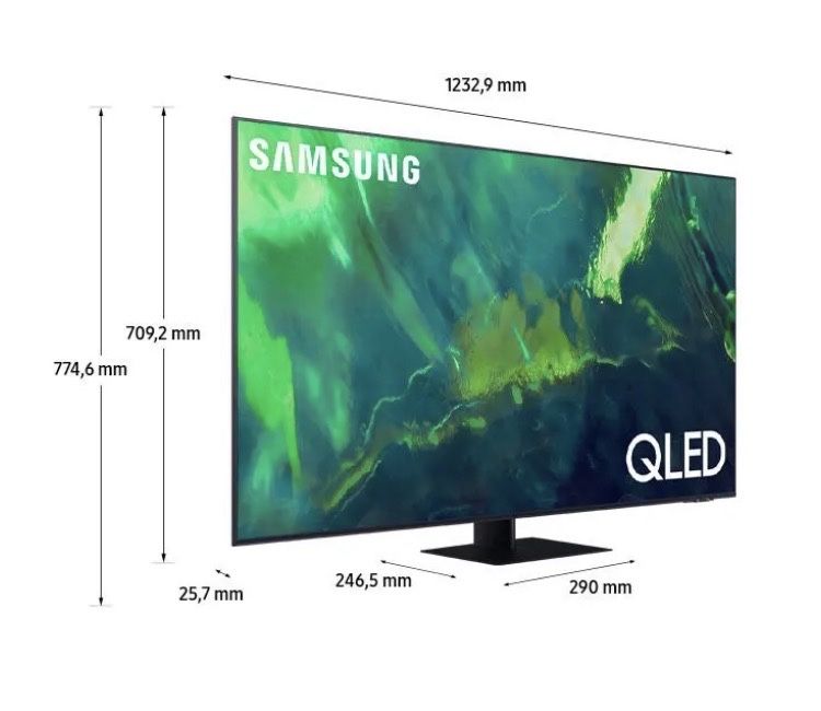 Telewizor Samsung QE55Q77AAT 55" QLED 4K 120Hz Tizen HDMI 2.1 DVB-T2