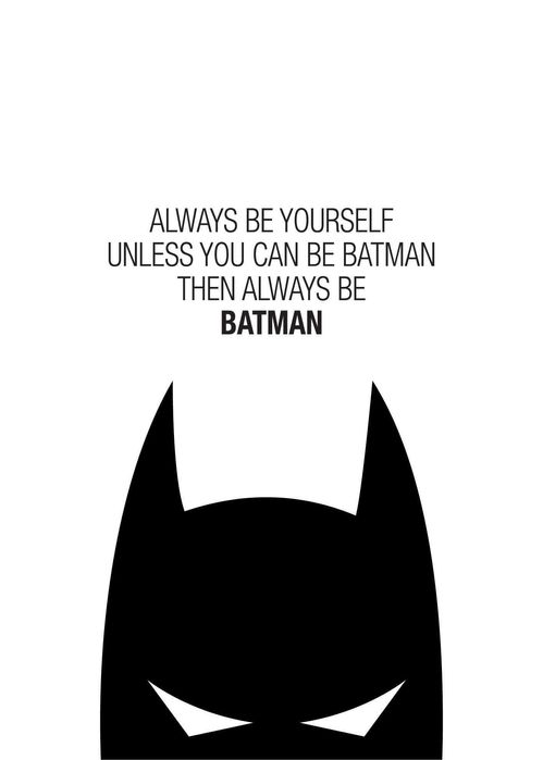 Moldura e Ilustração Batman + Oferta dos Portes