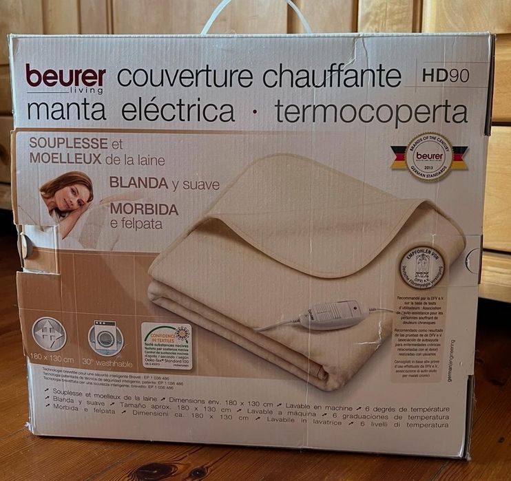 Koc rozgrzewający HD 90 marki Beurer NOWY