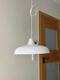 Lampa Lako Loft E27 Pend biala nowoczesna bialy grzybek