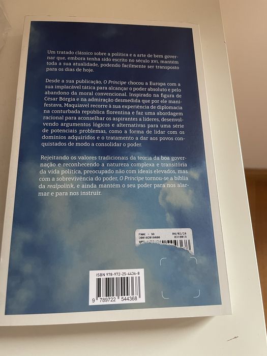 Livro Maquiavel de Nicolau