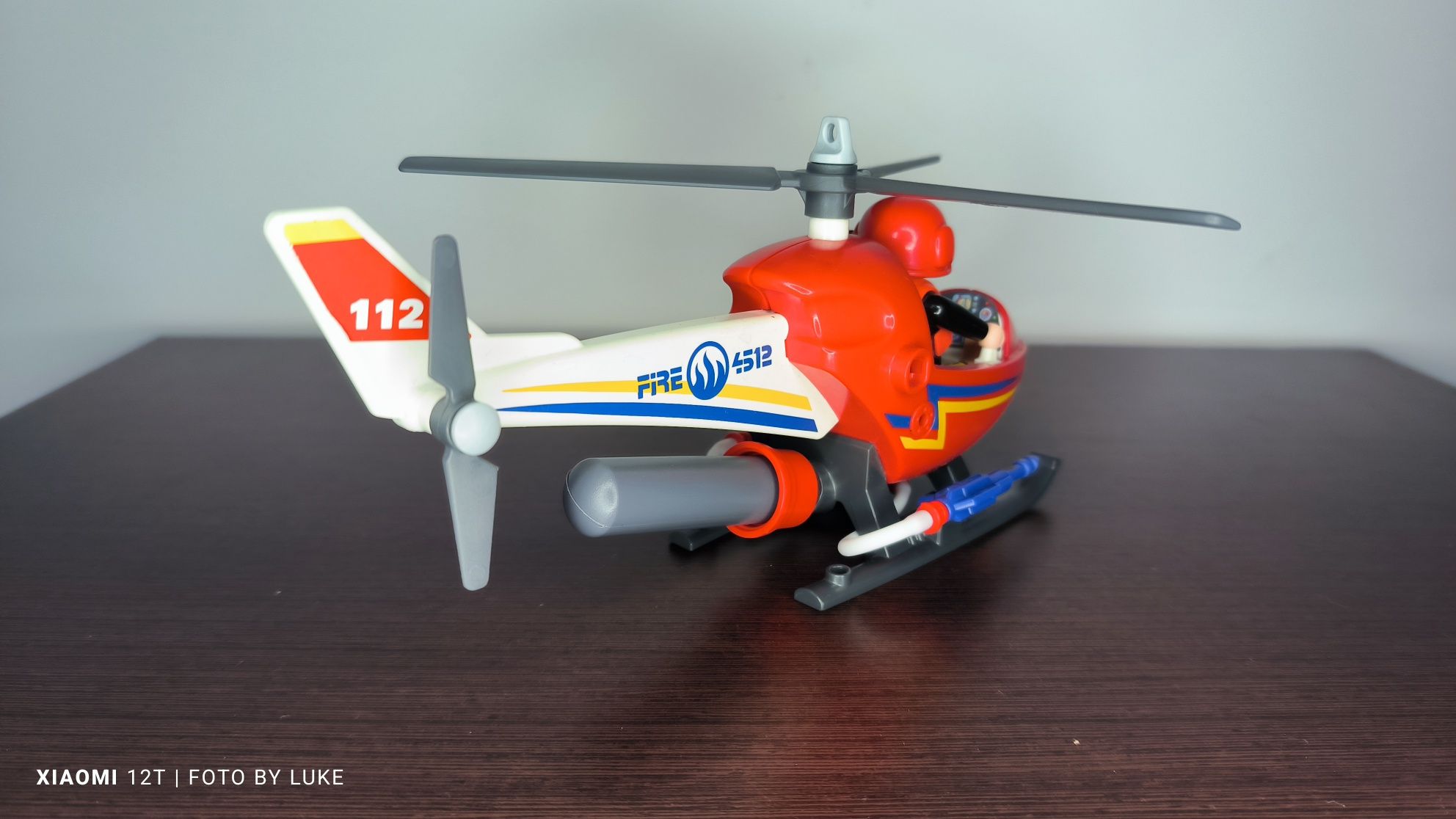 Playmobil zestaw 70492 śmigłowiec strażacki