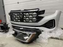 Volkswagen Atlas (Terramont)Бампер+фары+ решётка+направляющие+ парктро