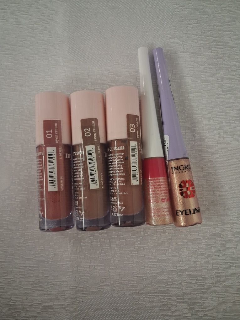 highlighter and Eyeshadow in liquid
