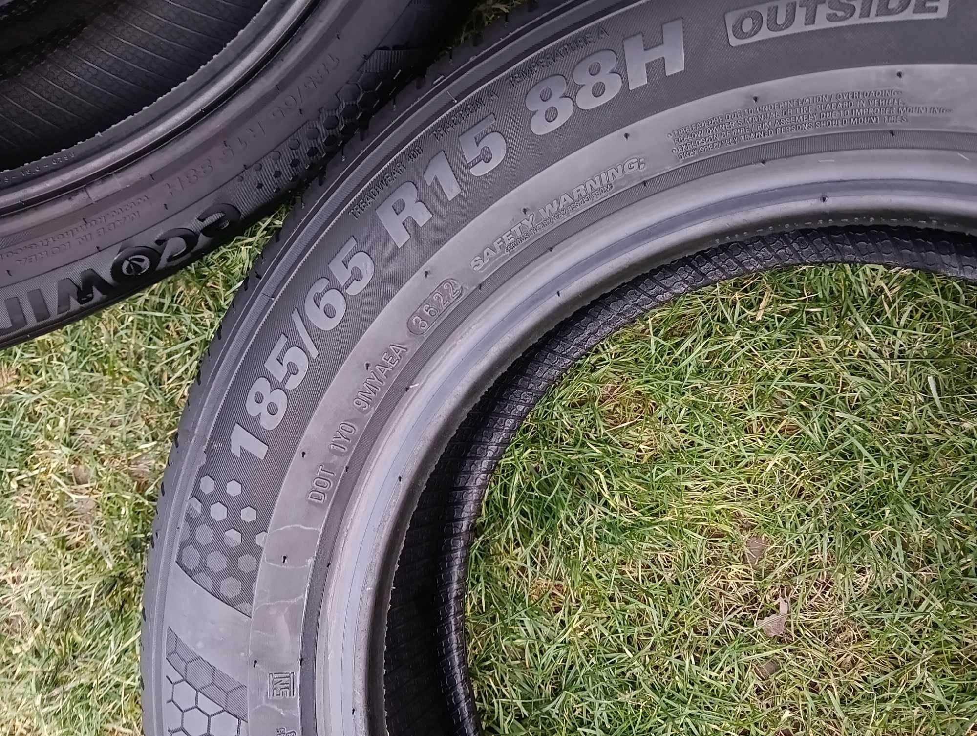 opony 185/65/15 Kumho Ecowing ES31 4 sztuki 7mm 2022
