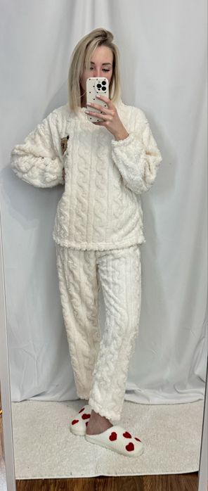 Піжама жіноча тепла теді