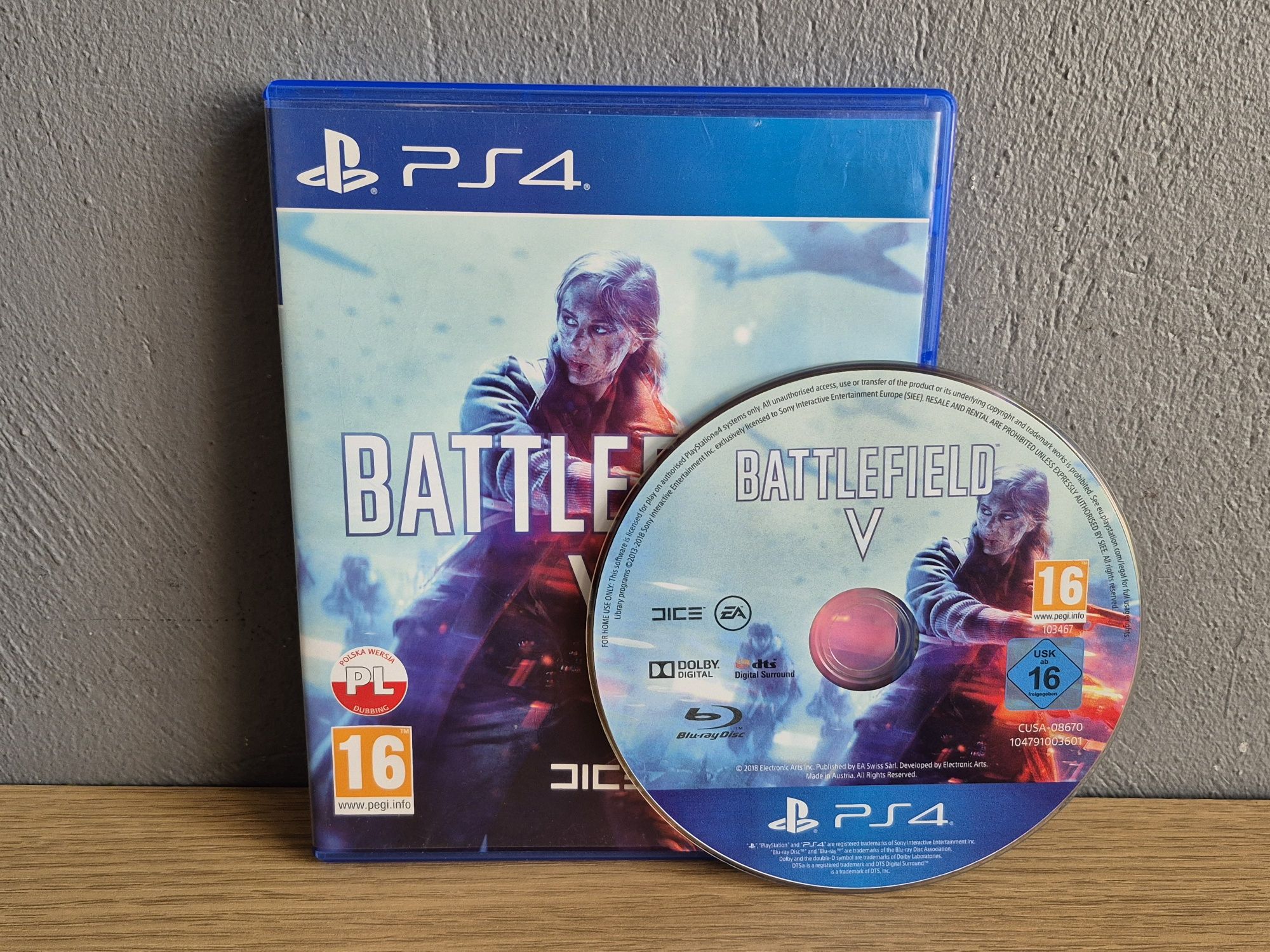 Gra na PlayStation 4 BATTLEFIELD V