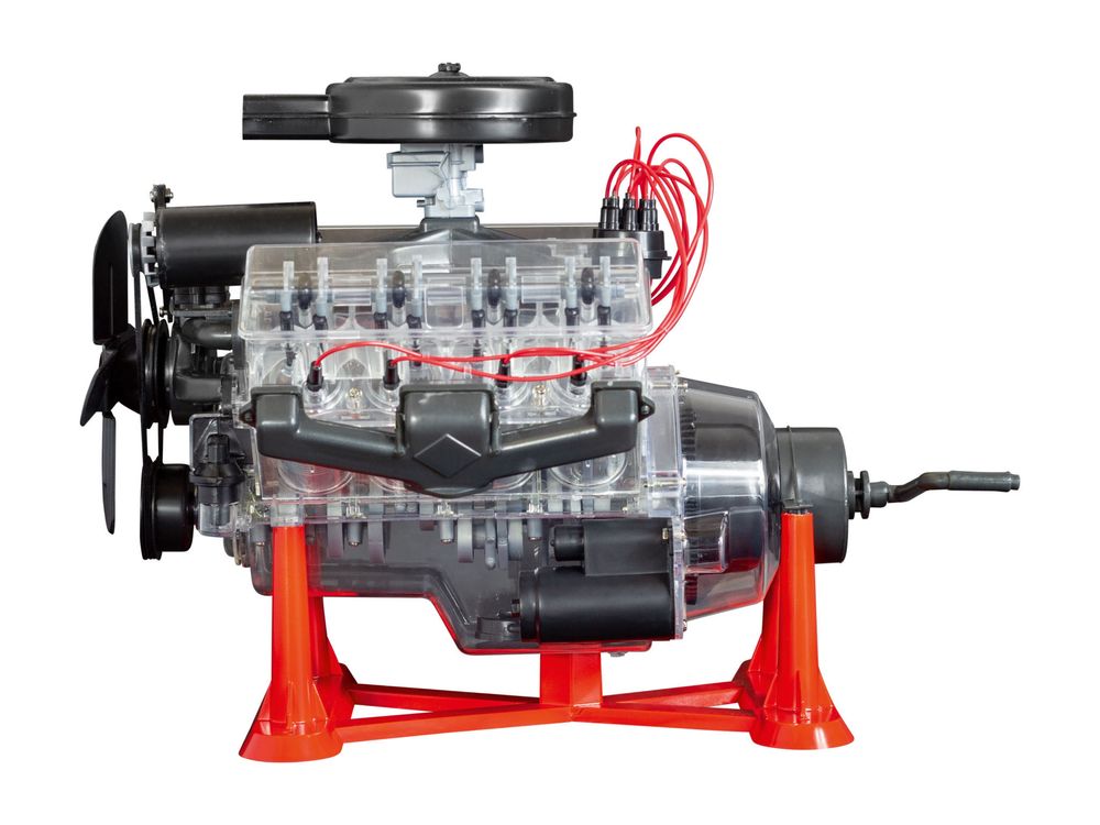 SILNIK model 1/4 Revell 00460 VISIBLE V-8 ENGINE