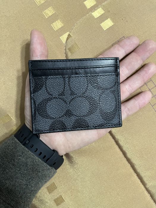 Carteira coach preta nova com caixa