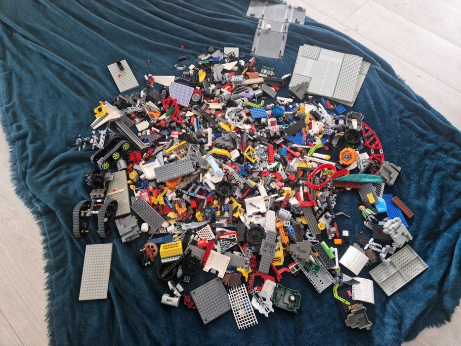 Klocki LEGO mix 11 kg Lego Technic stare klocki z lat 90 tych