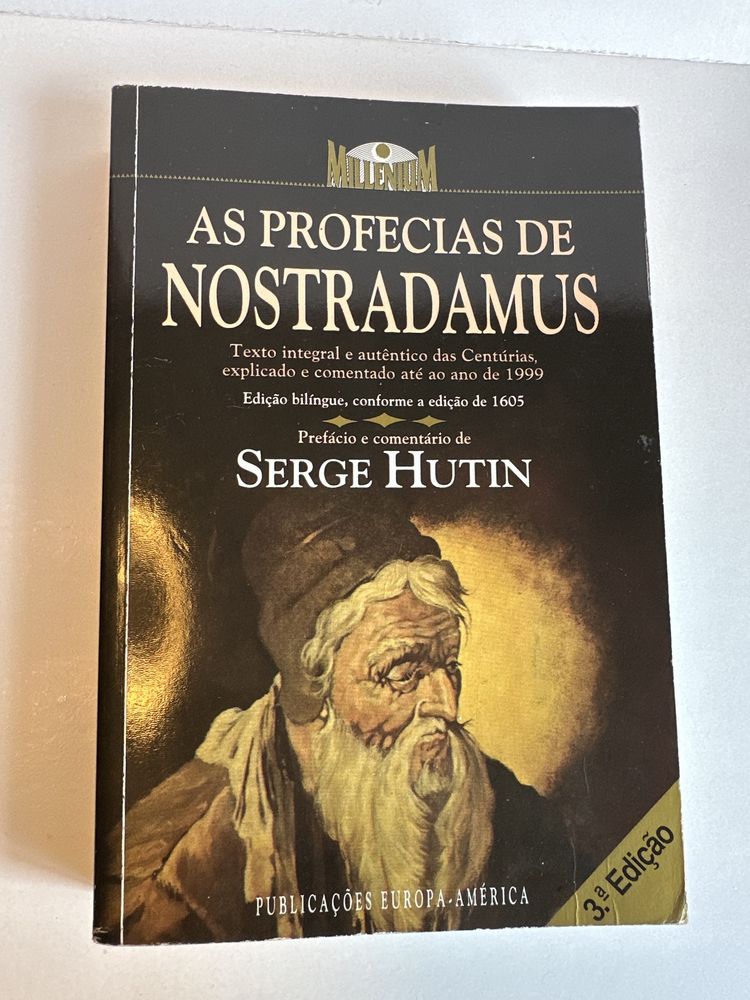 Livros sobre Tarot, Espiritualismo, Oculto, profecias de Nostradamus