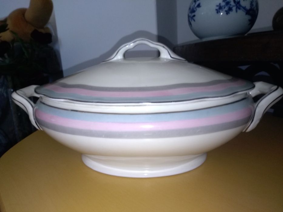 Terrina, Saladeira, Travessa, Vista Alegre antigo