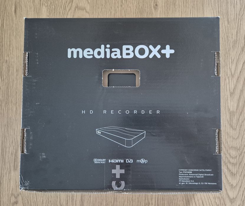 Tuner satelitarny Dekoder Media Box +