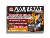 Regeneracja siłowników, naprawa koparek HDS hydrauliki siłowej