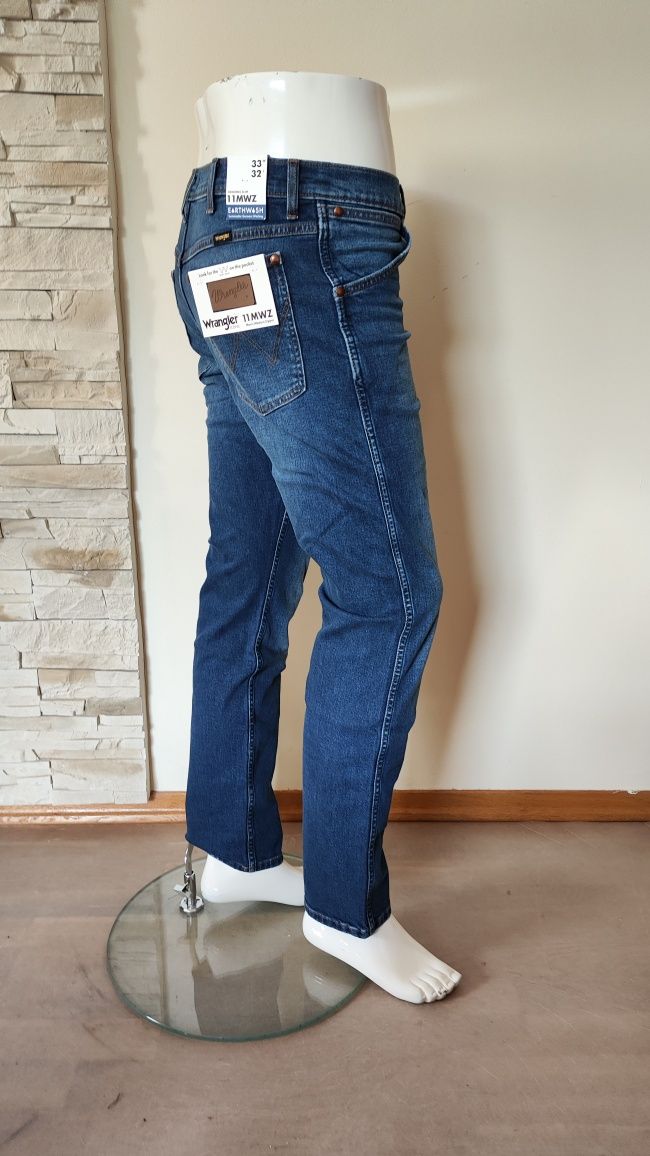 Wrangler 11MWZ Icons 1Year męskie jeansy rozm 33/32 jak 34/32