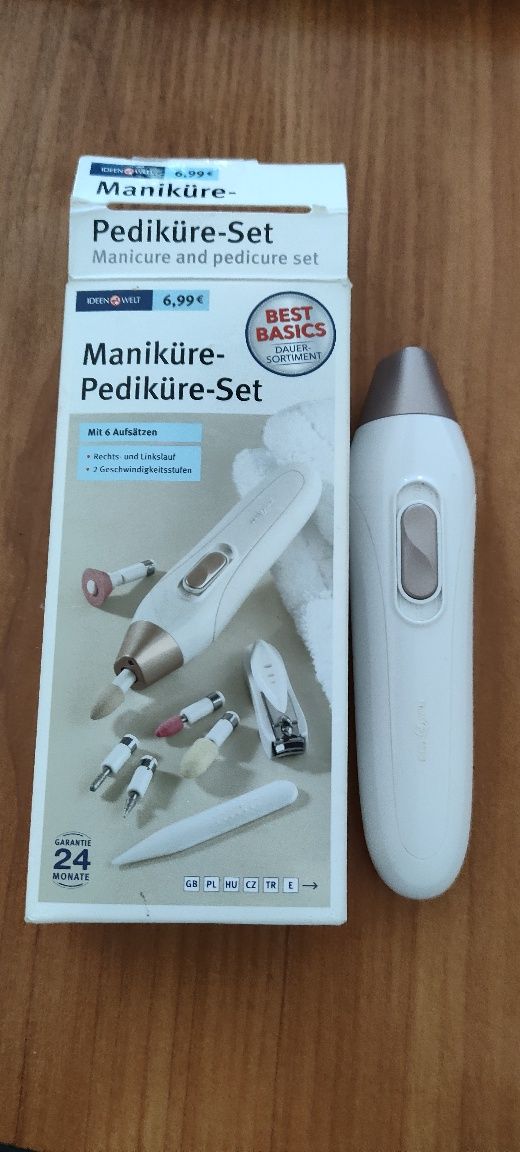 Zestaw mini pilnik do pedicure