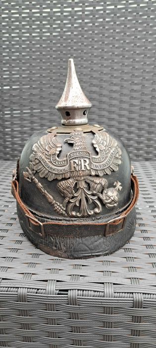 Piękna pickelhauba  wzòr M1895