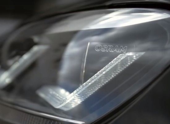 Reflektory lampy przód przednie VW GOLF 6 VI OSRAM LED Xenon GTI Red
