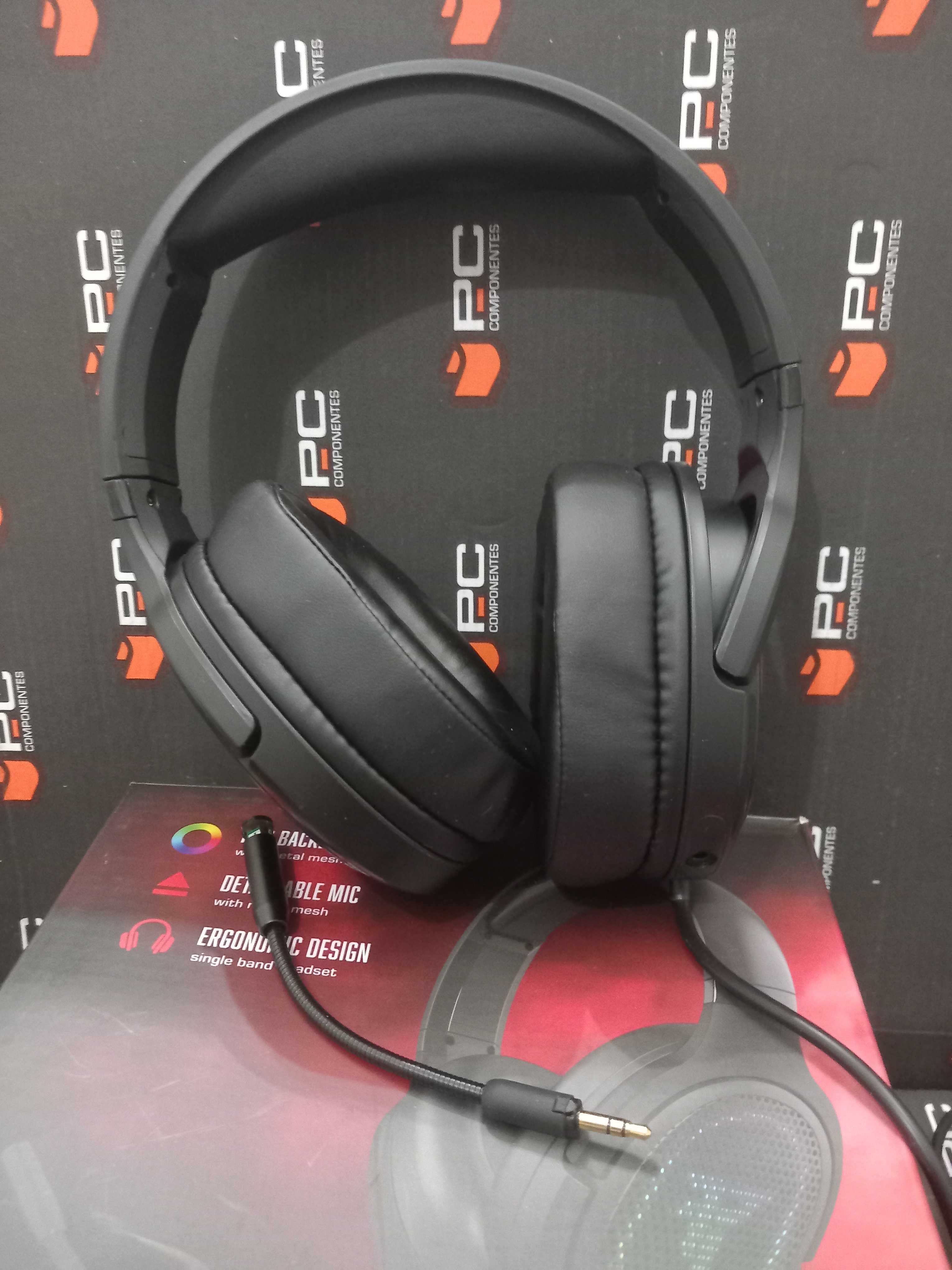 Tempest GHS110 Knight Auriculares Gaming RGB PC - Fones de Ouvido