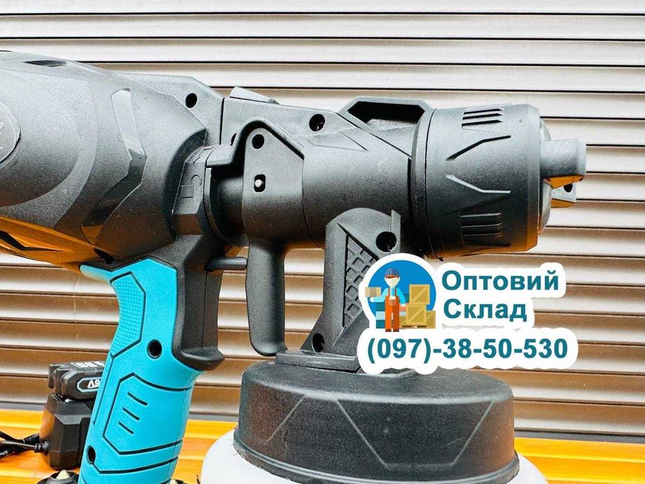 Аккумуляторный краскопульт Makita MTW800 BL Фарбопульт 30см 36V-6A XGT
