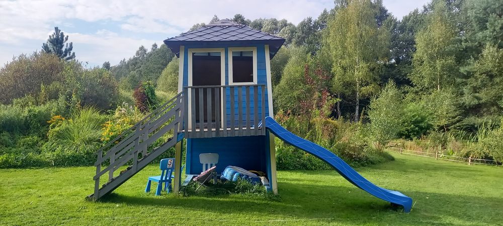 Domek dla dzieci drewniany