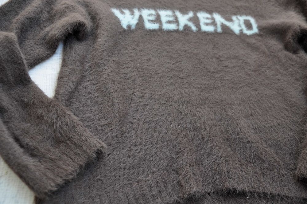 COOL CLUB_Sweter_włochaty mięciutki 158