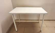 IKEA LINNMON stół biały 60 na 100 cm używany 2 sztuki