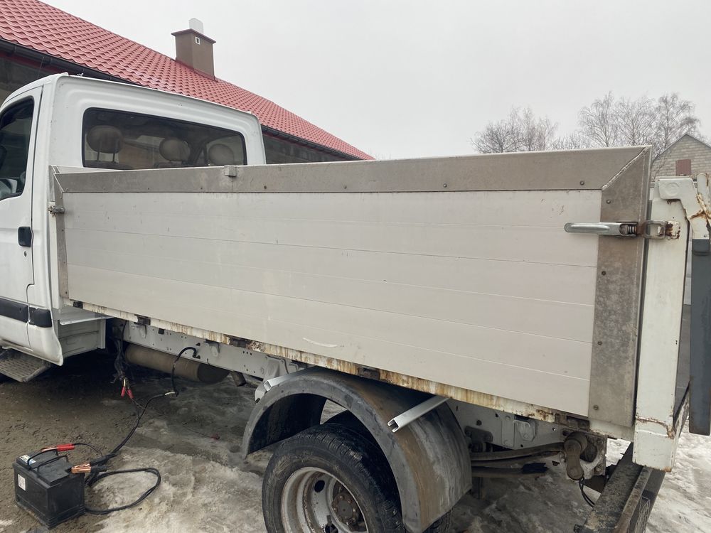 Burty aluminiowe Mastott Iveco Wywrotka