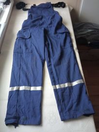 Watex spodnie ogrodniczki robocze strażackie r 164