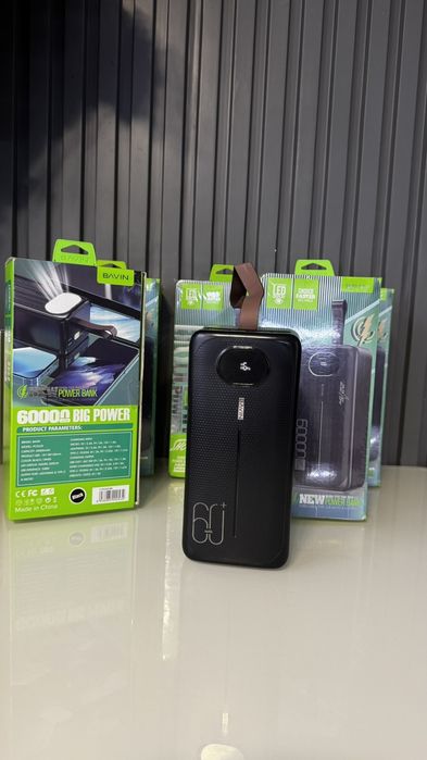 Power Bank BAVIN PC033S 60000mАh 22.5W(Повер Банк Бавин)