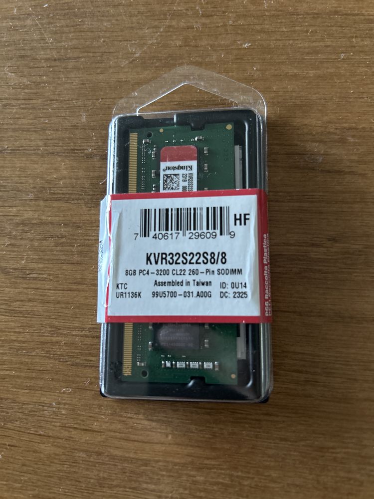 Kingston 8GB RAM DDR4