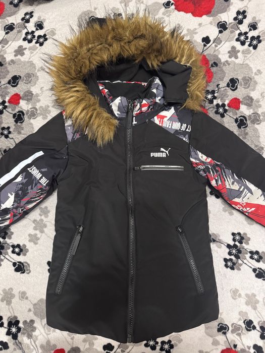 Зимова куртка на хлопчика 7-8 років