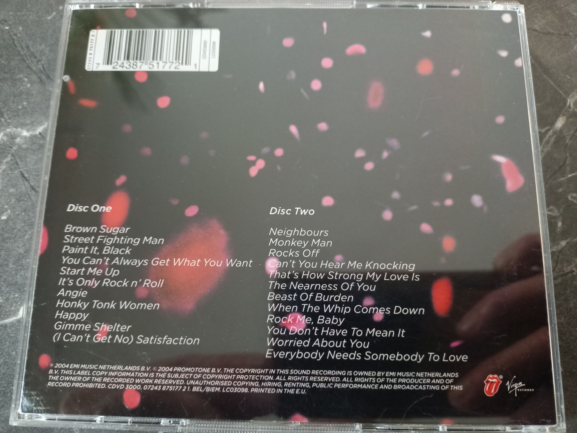 The Rolling Stones - Live Licks (2xCD, Album)(ex)