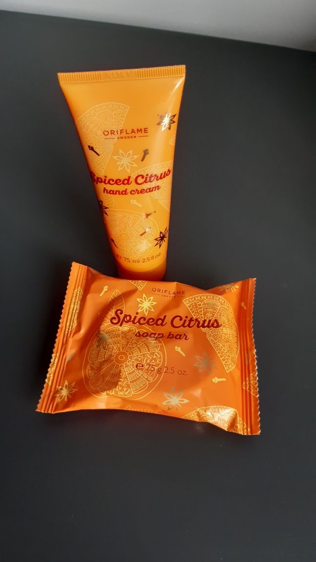 Krem do rąk i mydełko Spiced Citrus Oriflame
